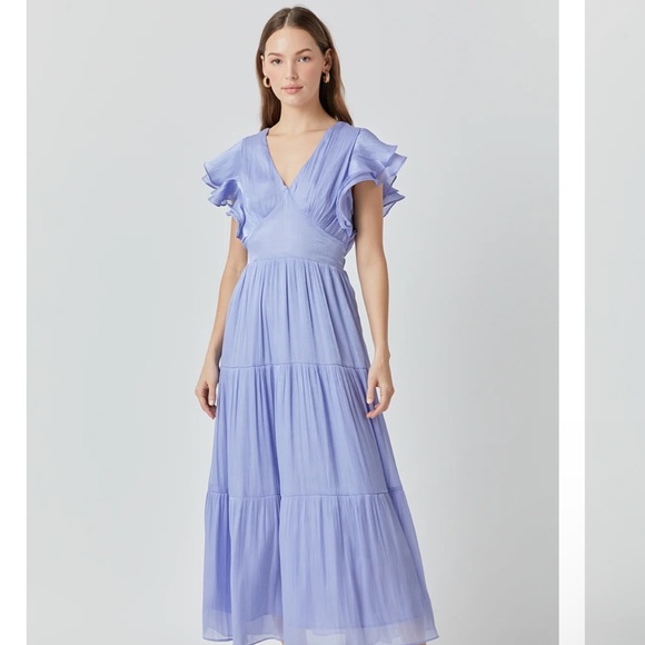 Endless Rose OPEN BACK MAXI DRESS - Picture 1 of 5
